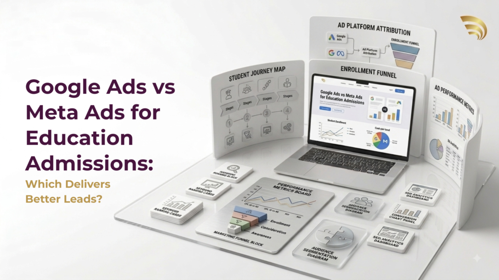 Google Ads vs Meta Ads for Education Admissions